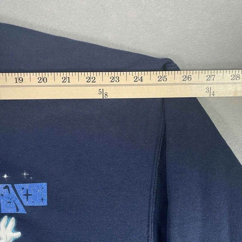Walt Disney Resort 2015‎ Pullover Crewneck Sweater Men XL Blue